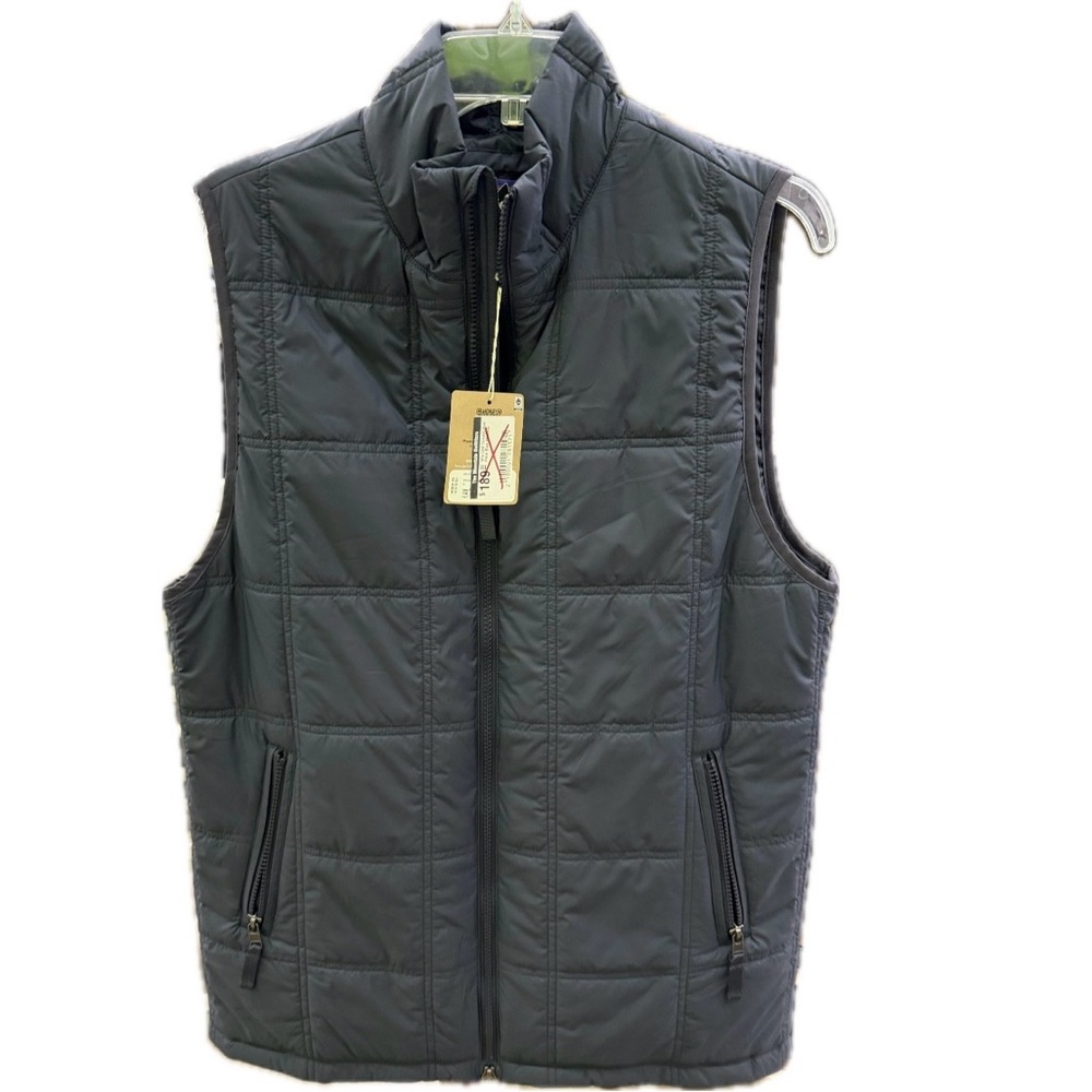 NWT patagonia lost canyon vest navy blue puffer down medium - Picture 3 of 6